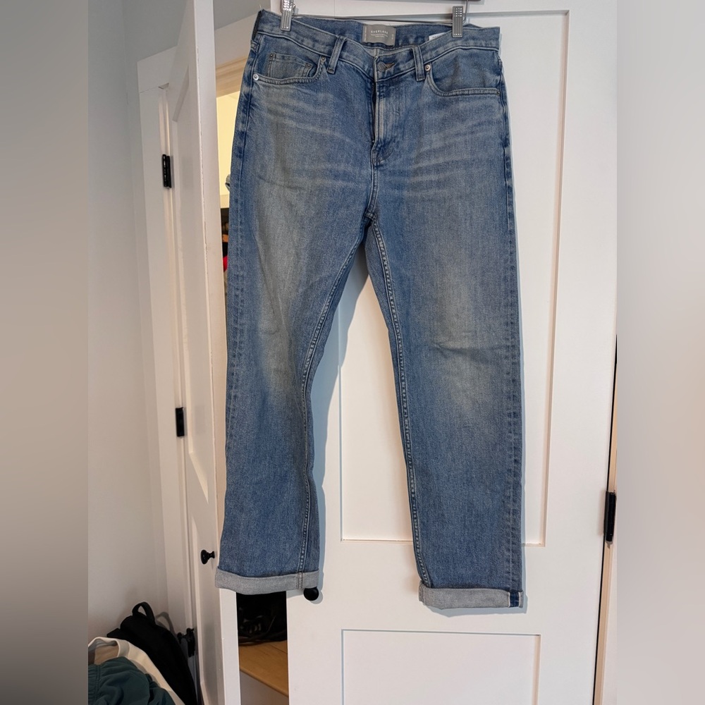 Everlane Men’s Selvedge Straight Fit Jeans, size 31x32